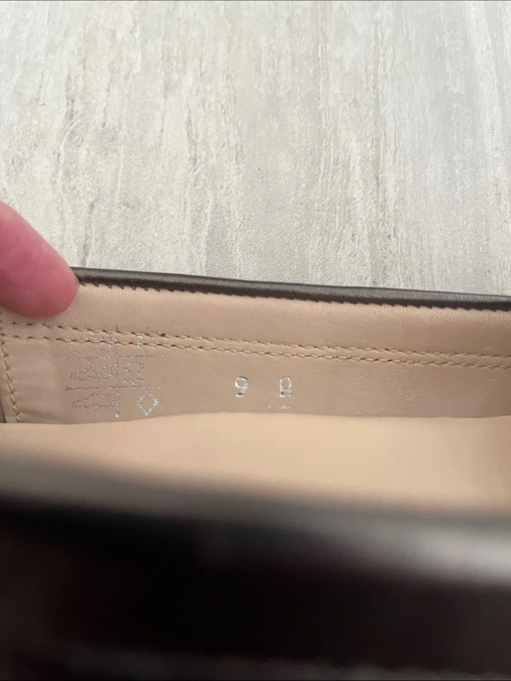 VanEli leather loafers